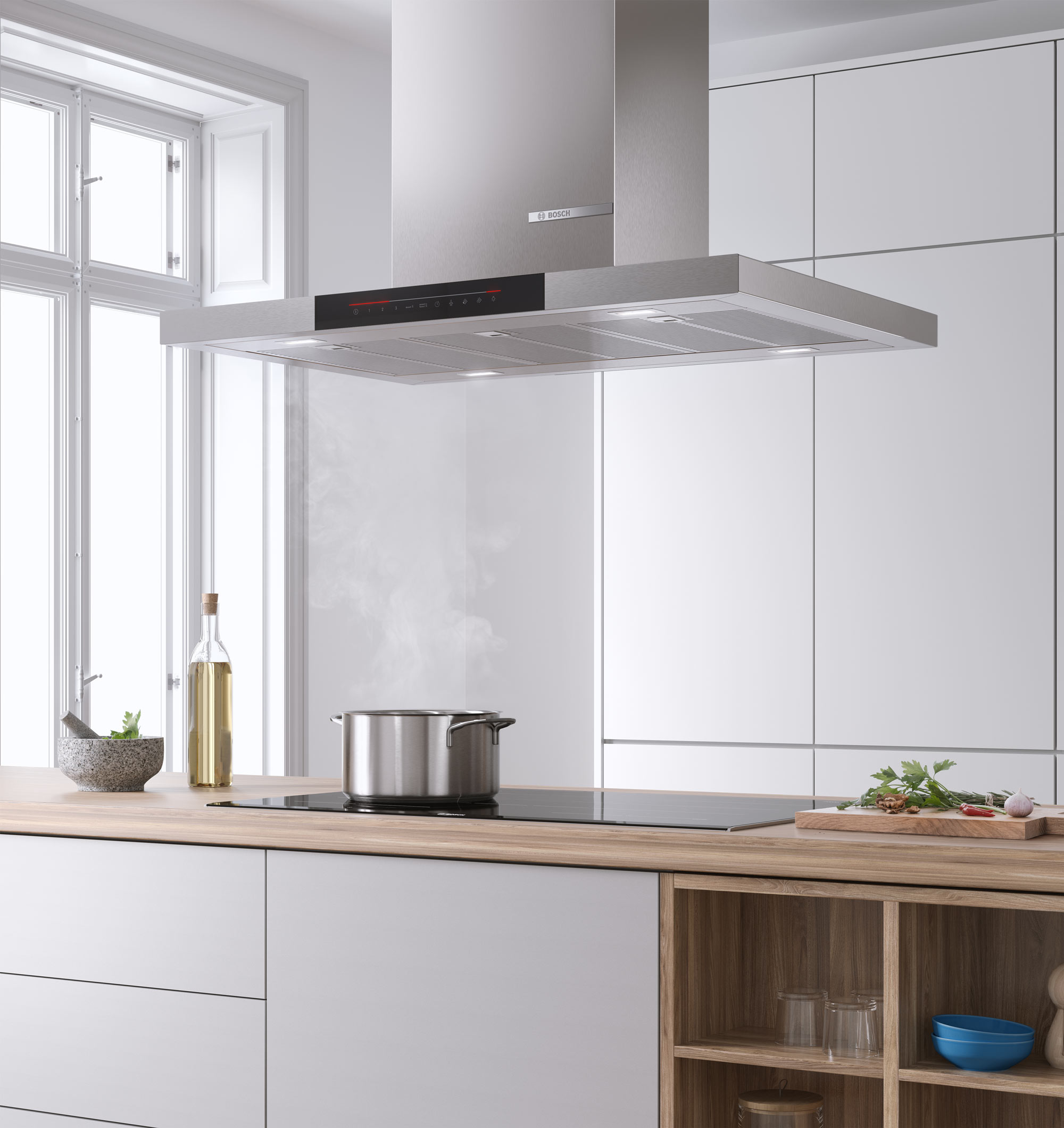 CGI - Bosch - Home Appliances - Cooker Hoods - Induction field